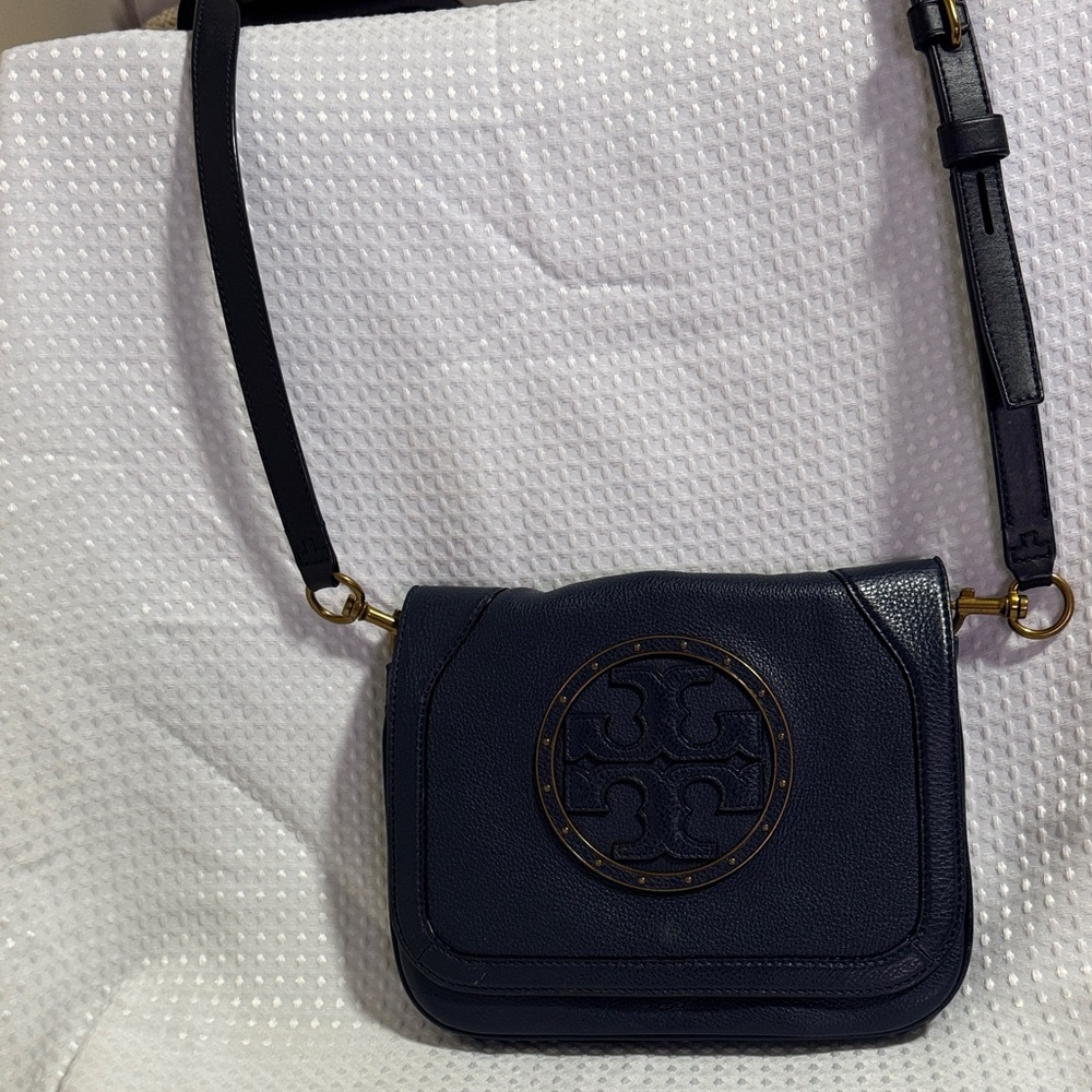 Tory Burch Dark Blue Crossbody Bag